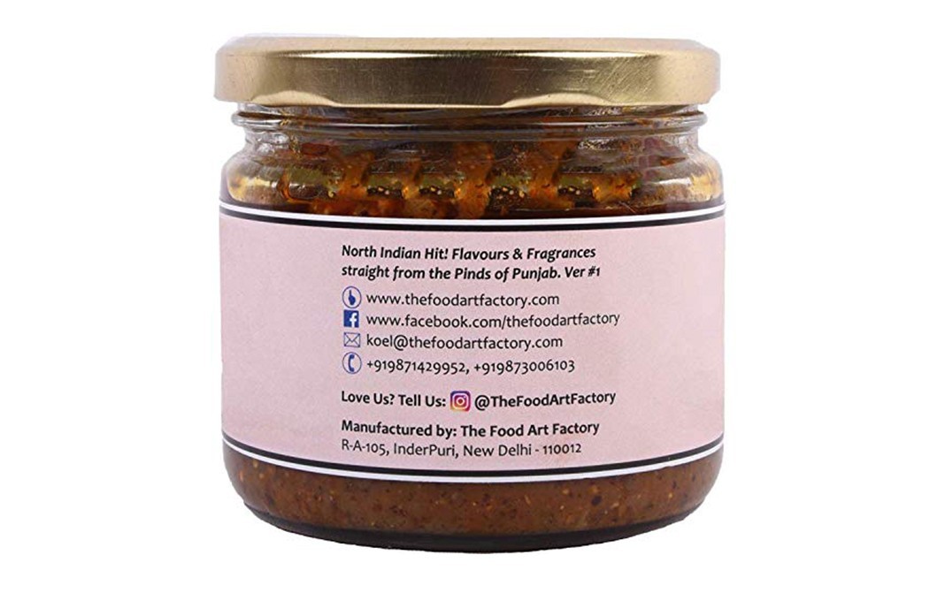 The Food Art Factory Punjabi Gajar Gobi Shalgam Mix    Glass Jar  300 grams